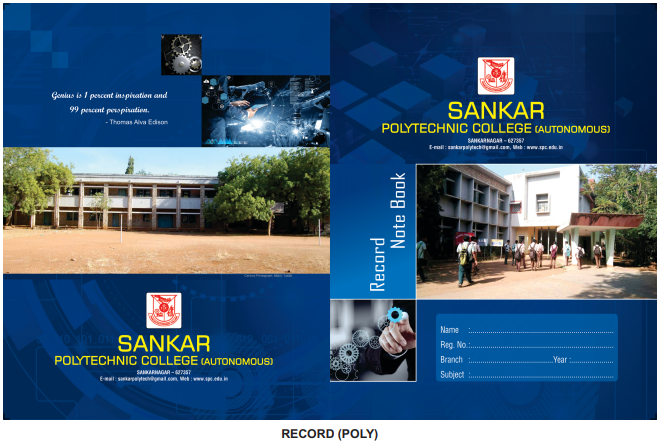 Polytechnic Record Note - Cover 2